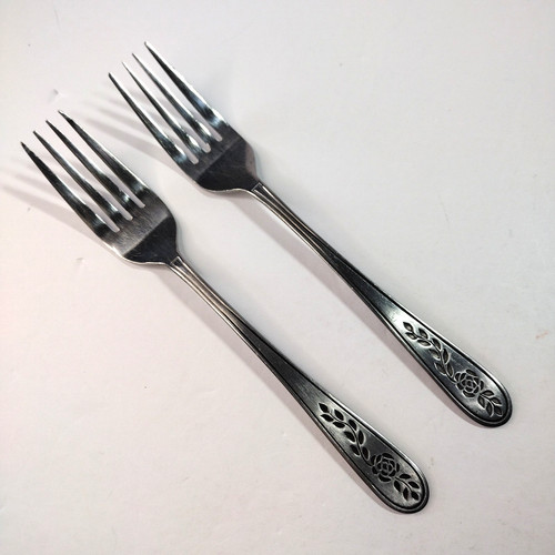 Rogers floral mist forks - rogers, mist"